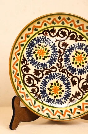 Ceramic plate