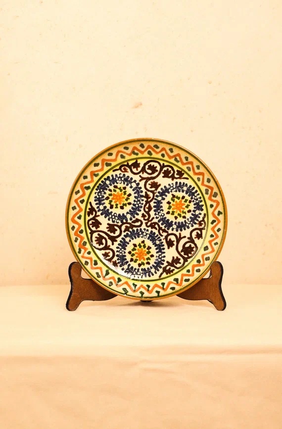 Ceramic plate