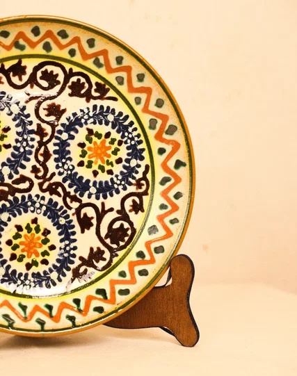 Ceramic plate